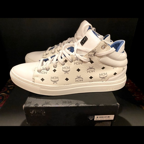 MCM mens sneakers, worn twice! Authentic Sz 44